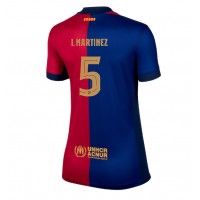 Camisa de time de futebol Barcelona Inigo Martinez #5 Replicas 1º Equipamento Feminina 2024-25 Manga Curta